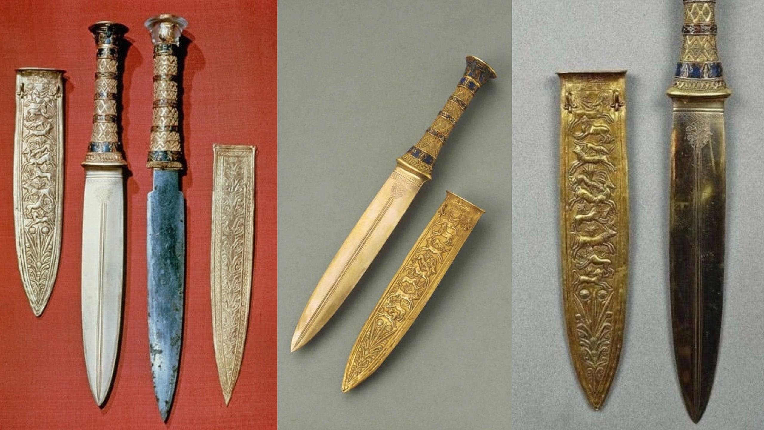 Pair of Ceremonial Daggers of King Tutankhamun