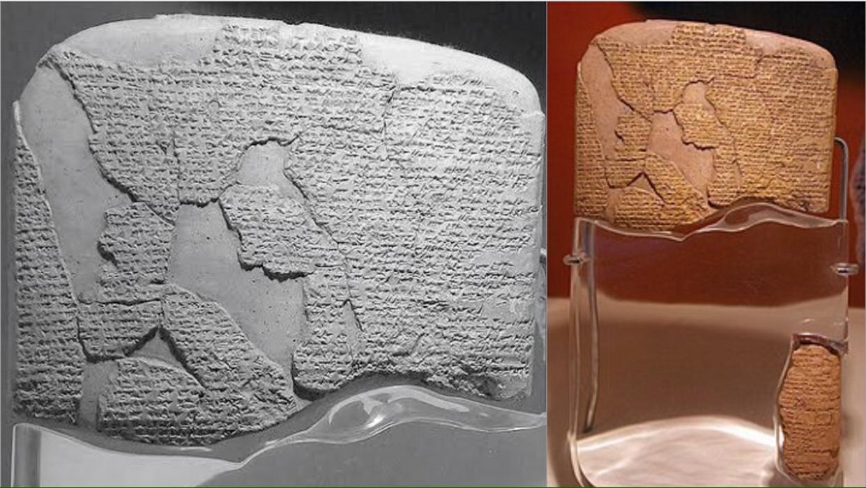3000 years old peace treaty signed by Pharaoh Ramesses II & King Hattušiliš III