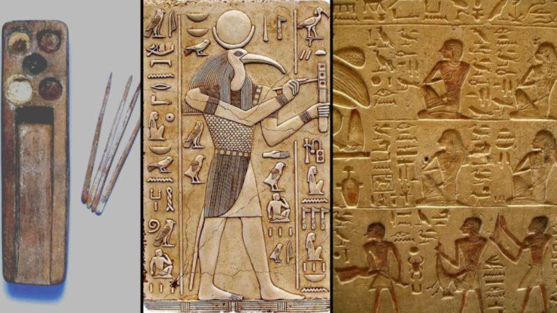 The Ancient Egyptians were writing around 3100BC