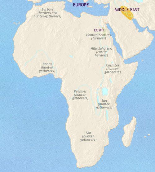 The ancient name for Africa was “Alkebulan” meaning “mother of mankind