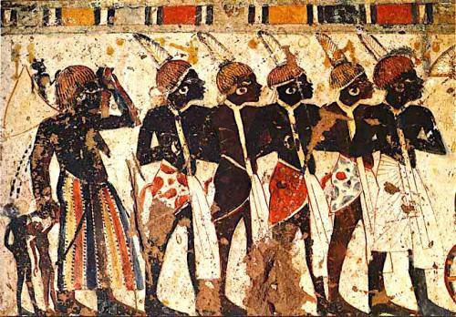 Nubians Kingdom Of Kush Ruled Ancient Egypt From 700 BC (picture).