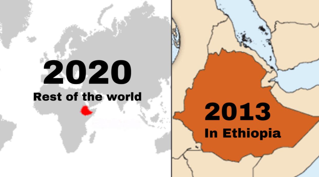 Why Ethiopia is seven to eight years behind the rest of the world