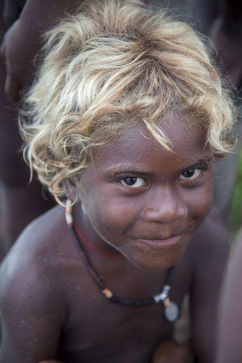 Meet The Melanasians The Worlds Black People With Blond Hair The African History 