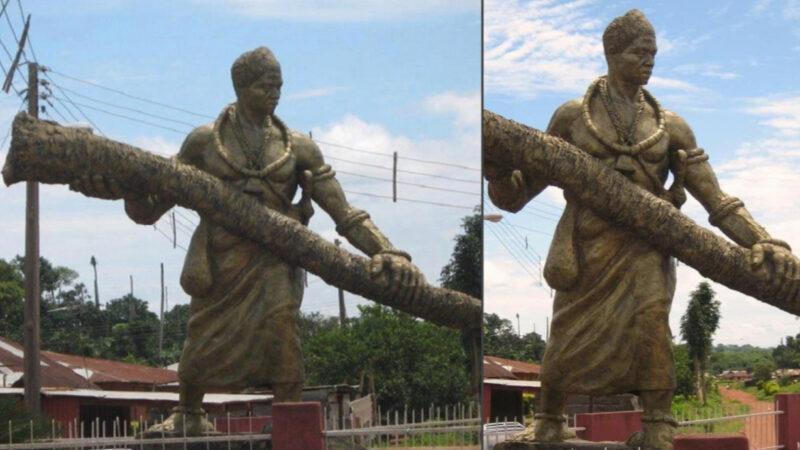 Idubor, giant prince of Benin who could uproot palm trees with his bare hands