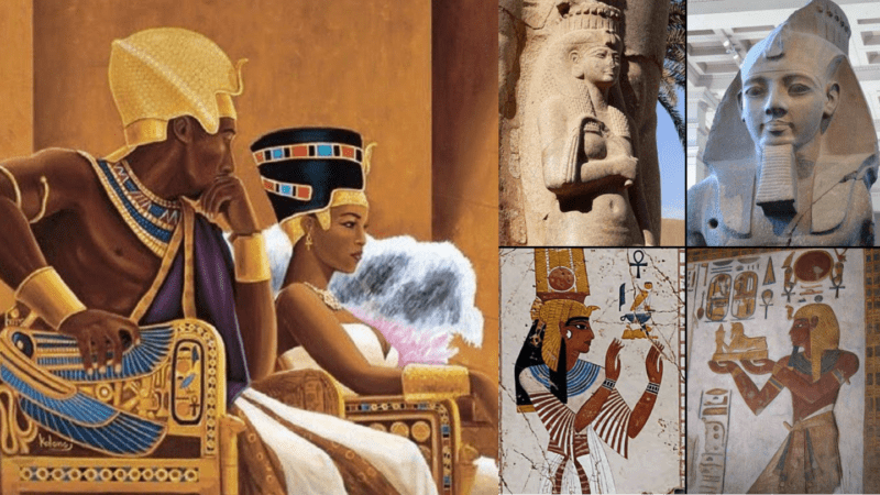 Love story: Pharaoh Ramesses II the great & Queen Nefertari 3000 years ago