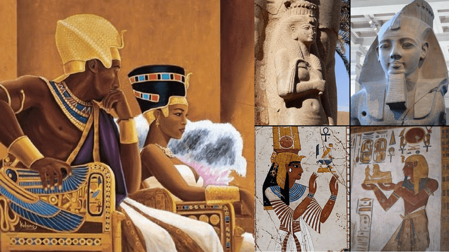 Love Story Pharaoh Ramesses Ii The Great And Queen Nefertari 3000 Years