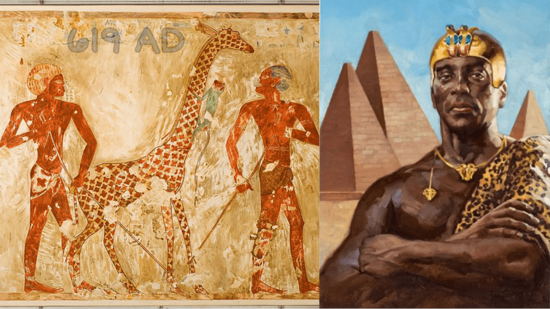 Over 1400 years ago, Nubians defeated Persians & sent them a gift of a giraffe