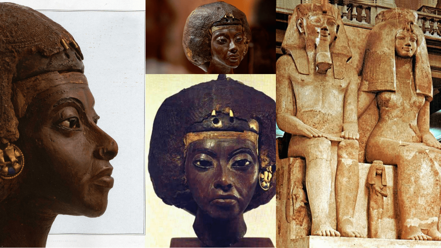 Queen Tiy And Amenhotep