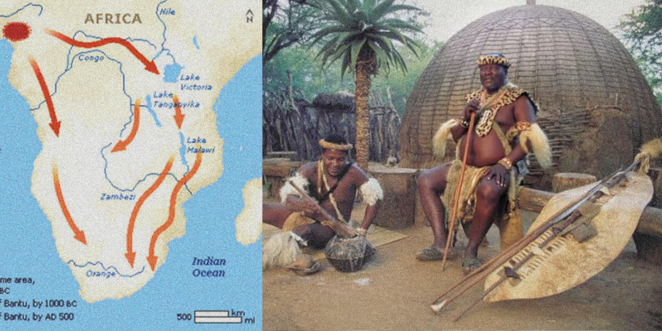 Bantu-speakers arrive in present-day South Africa with iron & cattle ...