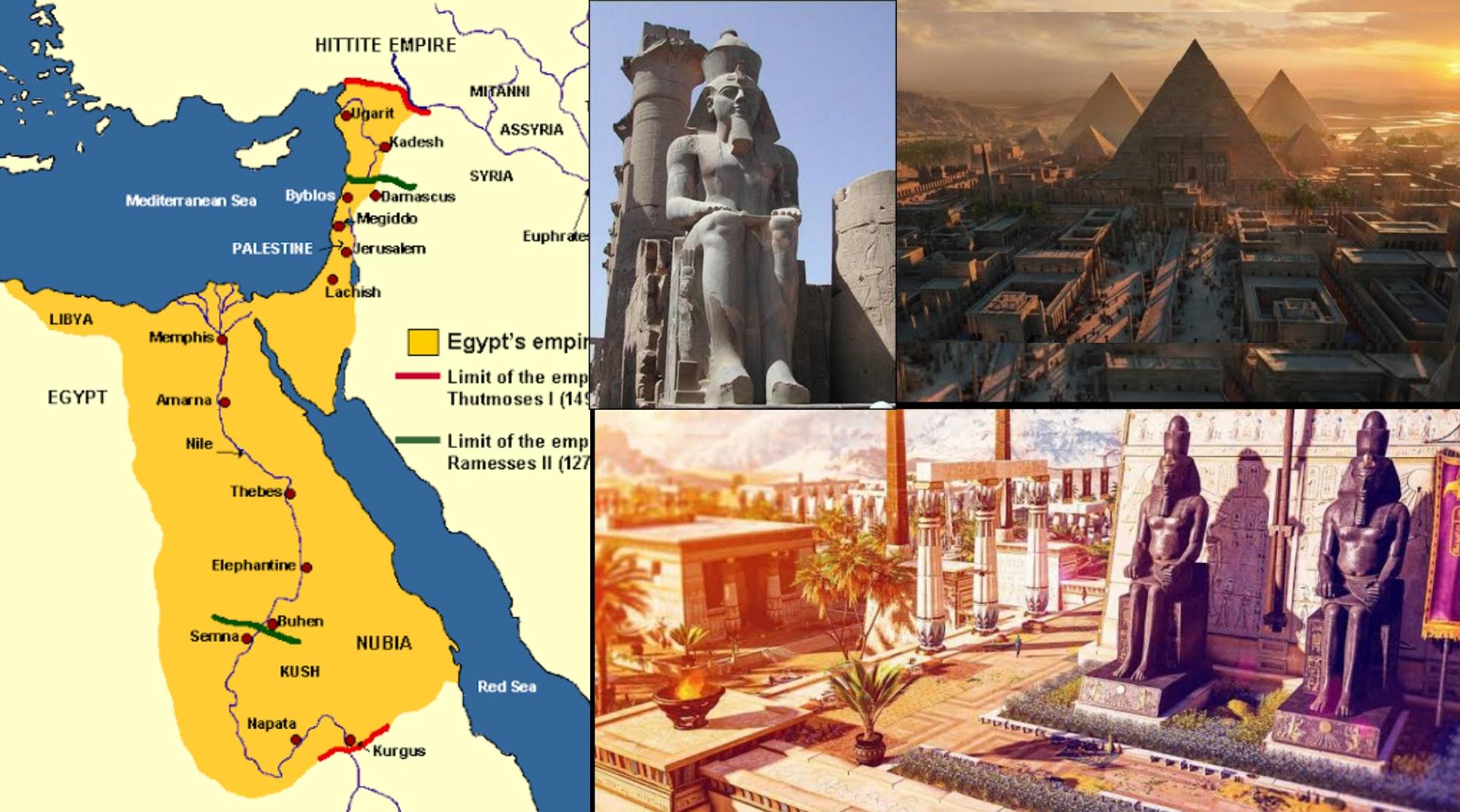 Egyptian Empire c. 1550 BC – c. 1077 BC