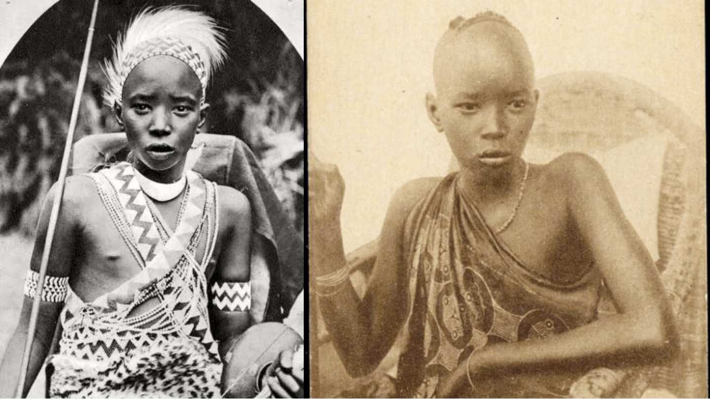 King Mwambutsa IV of Burundi Kingdom, crowned at the age of 3 in 1915