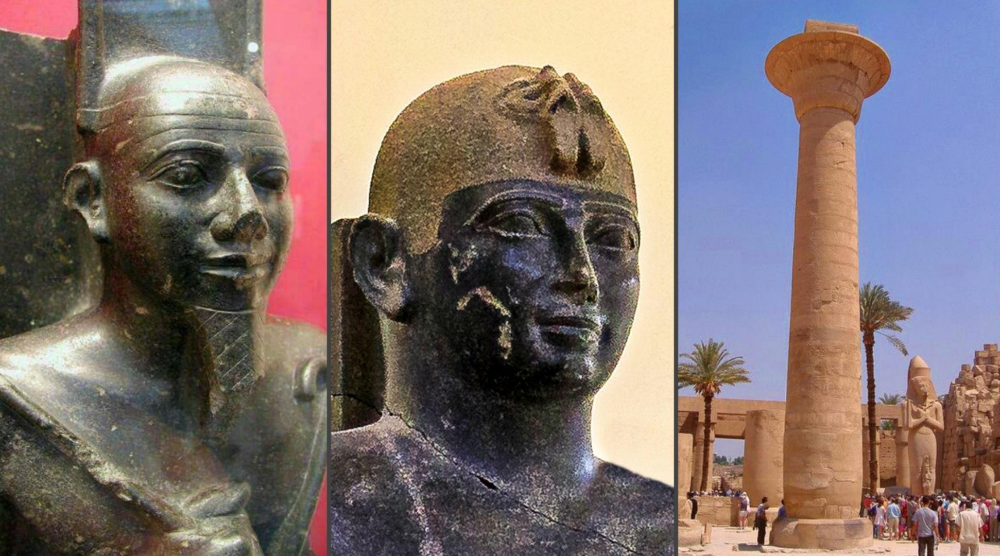Taharqa, King of Kush who conquered Egypt & ruled both Kingdoms 690 BC to 664 BC