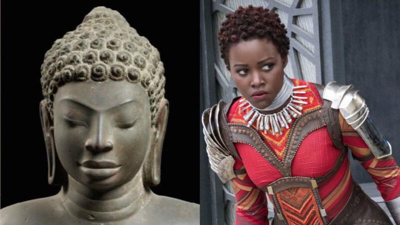 The original Buddha was wearing the hairstyle known today as Bantu knots [15th century BC]