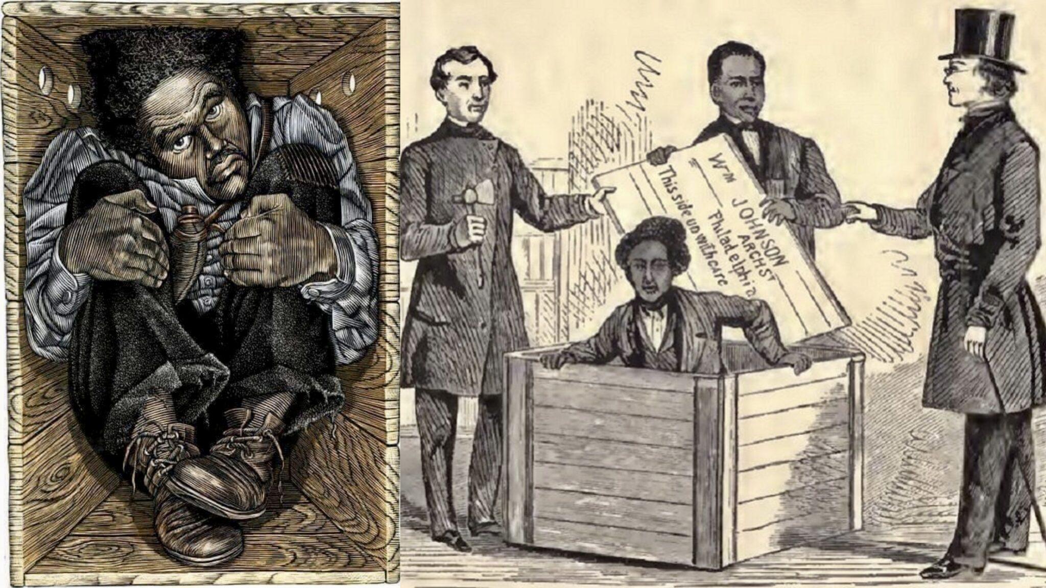 Henry Box Brown Enslaved Black Man Who Mailed Himself To Freedom In A Wooden Box In 1849 The 