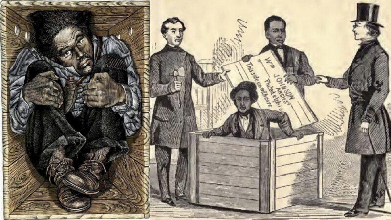 Henry Box Brown, enslaved black man who mailed himself to freedom in a wooden box in 1849