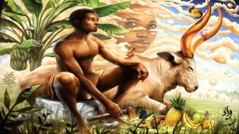 Kintu: “mythical father of Ugandans & first person on earth” later married girl from sky