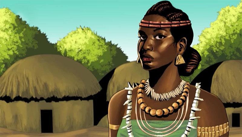 Queen Pokou: founder of Baoule tribe, sacrificed her son to save her people