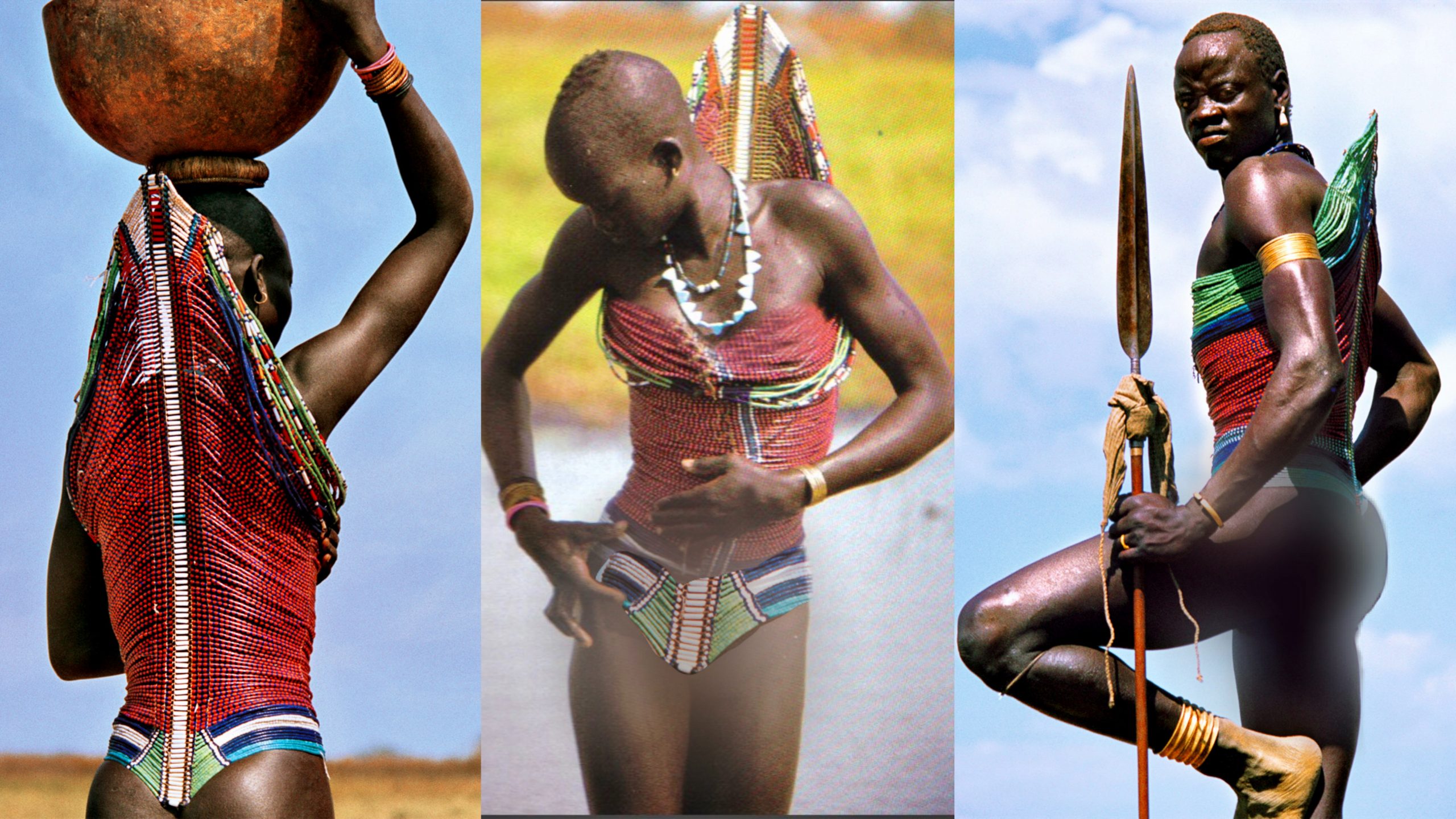 Ancient cultural corsets of Dinka. The world’s darkest & tallest people