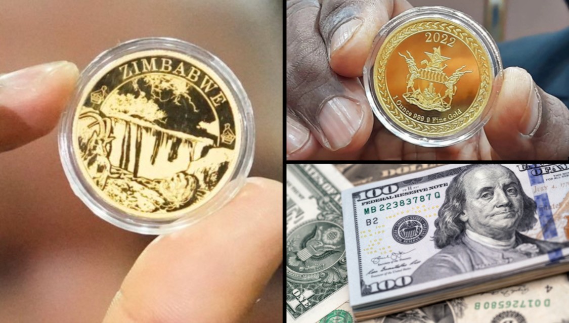 Zimbabwe launches Gold Coins to be used as legal tender in place of the dollar