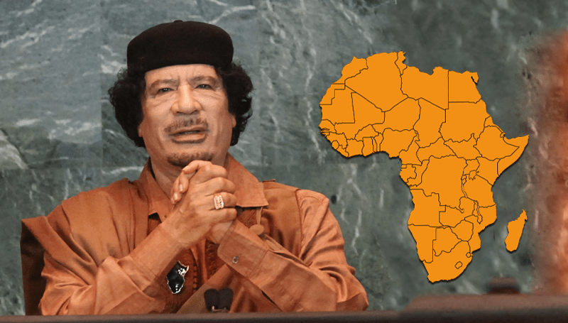 Africa enjoys unlimited telecommunication services because of Gaddafi