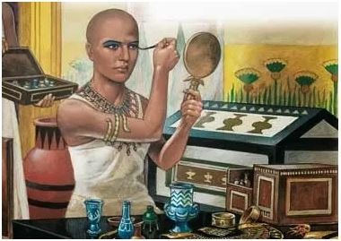 egyptian male makeup