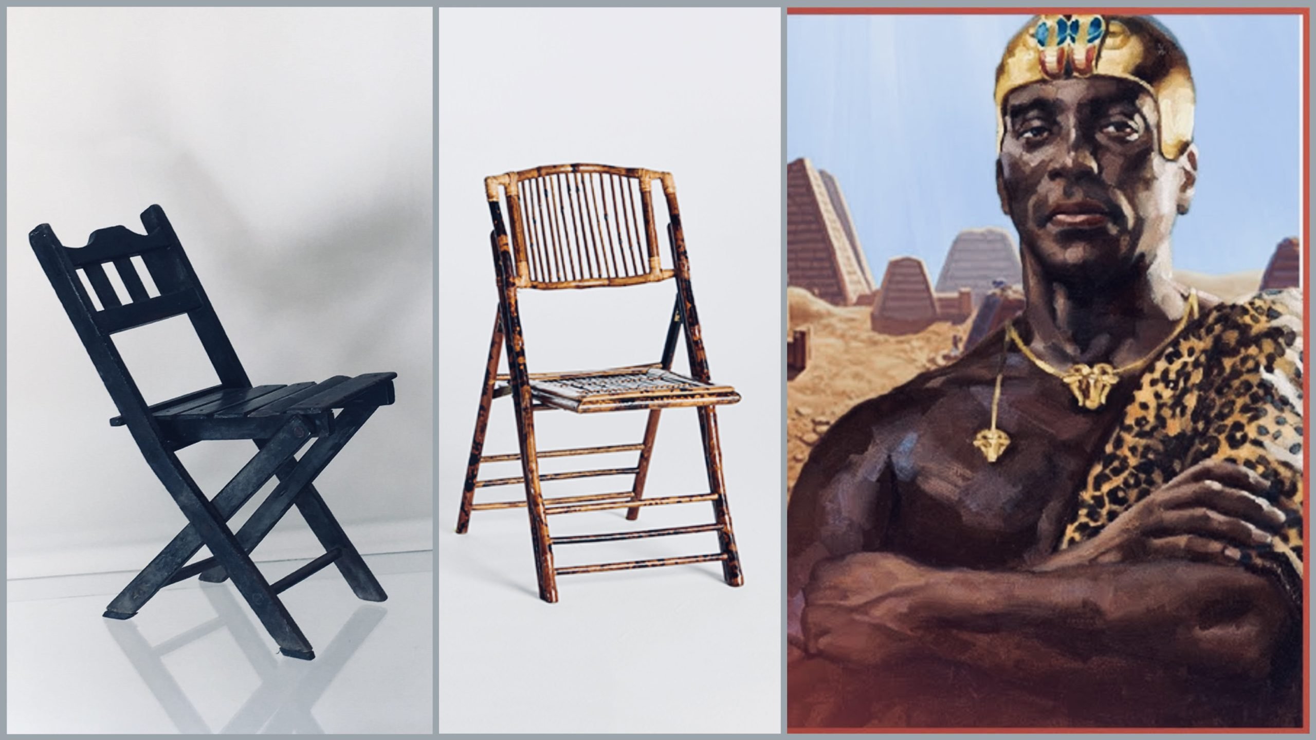 Ancient Egyptians invented Folding Chairs 3000 yrs ago