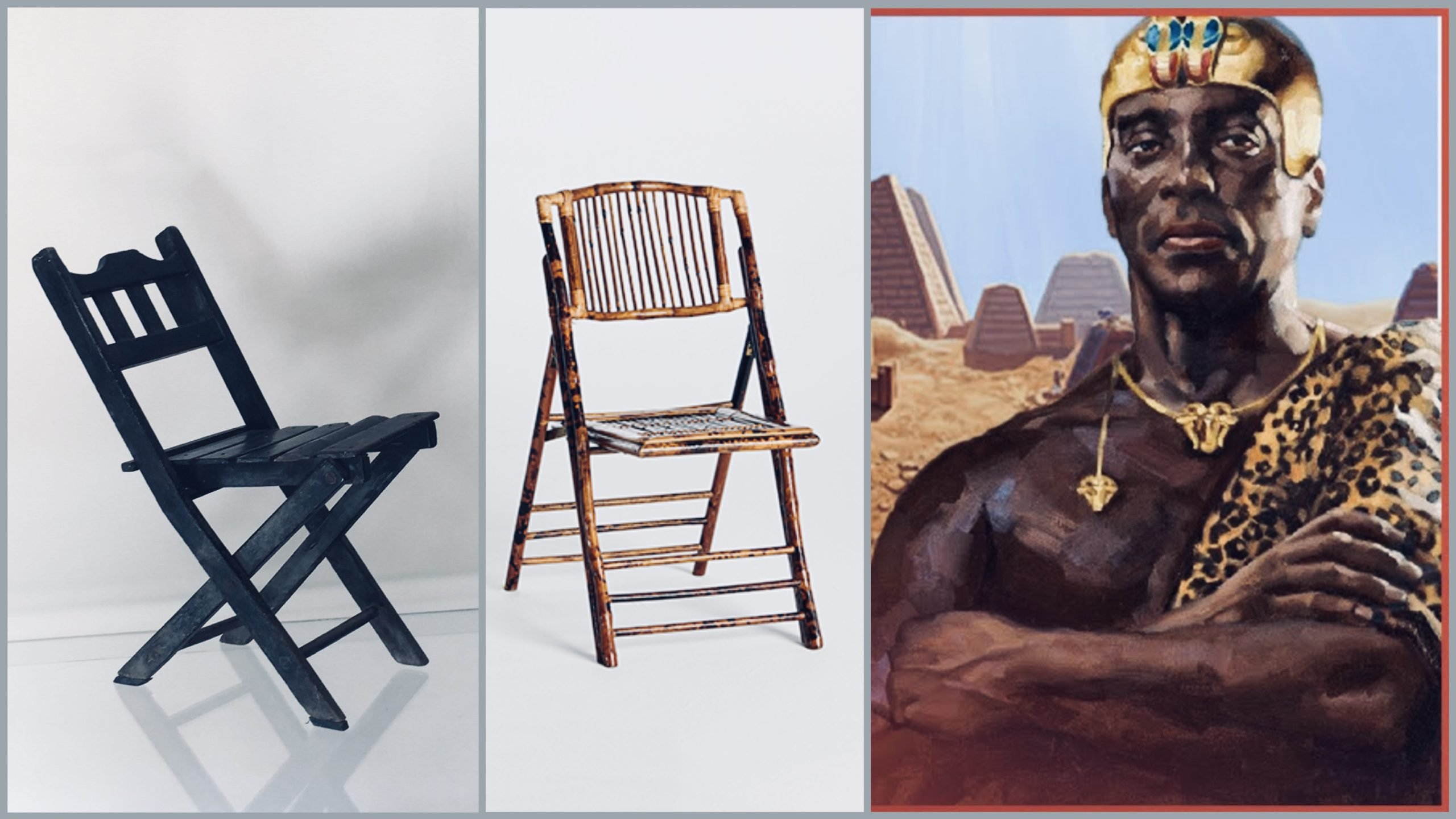 Ancient Egyptians invented Unfolding Chairs 3000 yrs ago The African