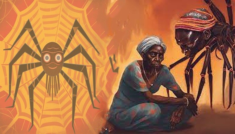 Anansi the Spider: Spider that gave knowledge & wisdom to Ashanti people